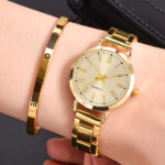 Elegant Women’s Quartz Watch & Bracelet Set - Image 5